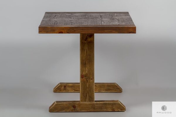 Wooden table of solid wood to dining room DREDD find us on https://www.facebook.com/RaWoodpl/