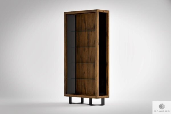 Wooden modern display cabinet MOCCA