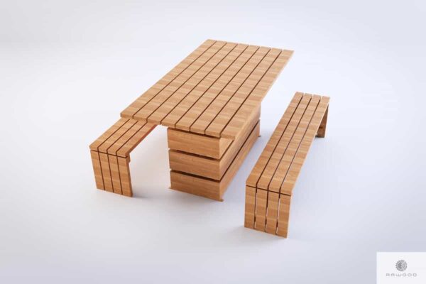 Wooden garden bench of solid wood GARDEN Furniture Manufacturer RaWood Premium Furniture