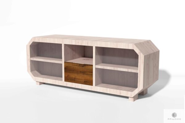 TV cabinet of oak wood to living room OMNIS