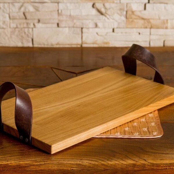 Kitchen tray of solid wood to kitchen