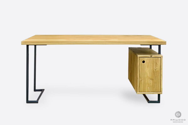 Oak computer desk to office law firm OLIMPIA