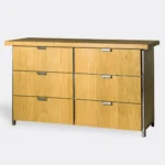 Oak chest of drawers HUGON
