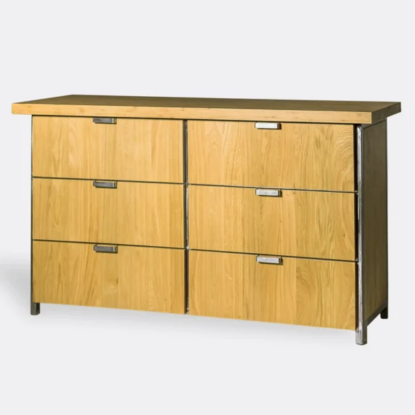 Oak chest of drawers HUGON