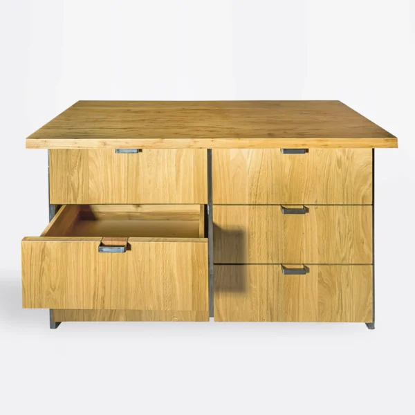 Oak chest of drawers HUGON