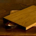 Kuchenna deska dębowa z uchwytem