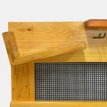 Drewniana półka na wino i kieliszki OREST