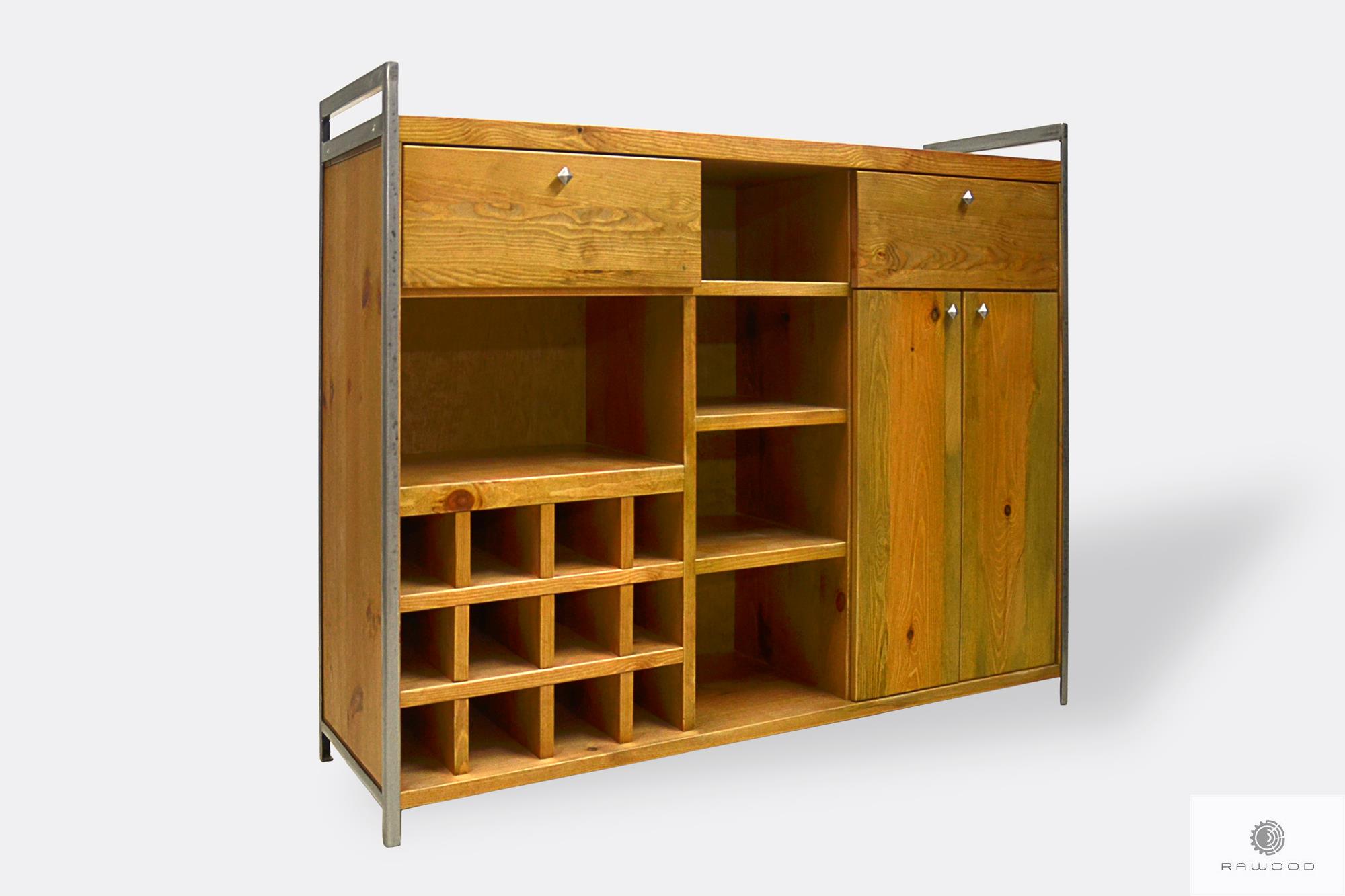 Industrial Bar Cabinet Of Wood To, Bar Cabinet Shelves