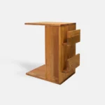 Helper wooden laptop table for living room