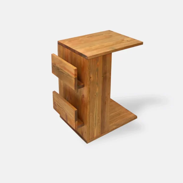 Helper wooden laptop table for living room