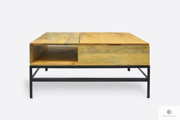 Wooden coffee table to living room ASTOR