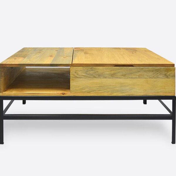 Wooden coffee table to living room ASTOR