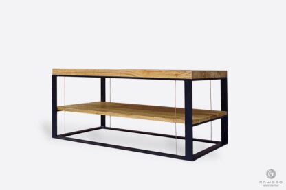 Industrial wooden coffee table for order to livinf room IBSEN