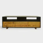 Modern wooden TV cabinet with drawers NESCA I