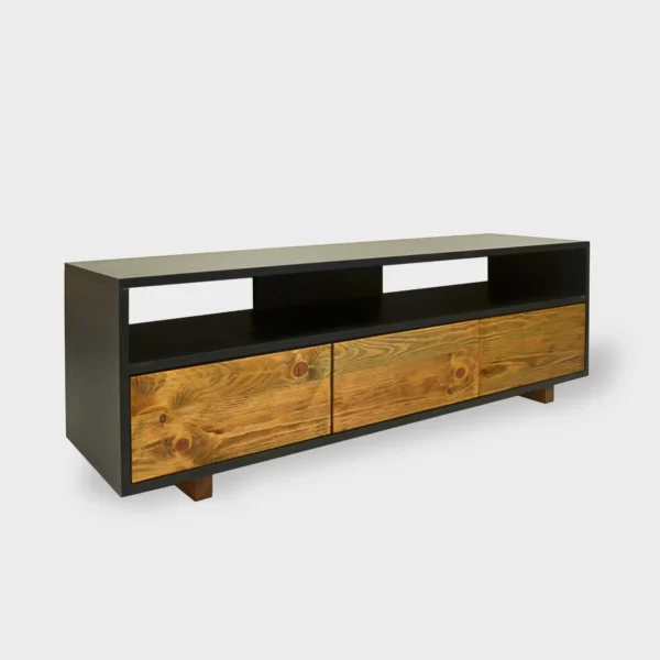 Modern wooden TV cabinet with drawers NESCA I