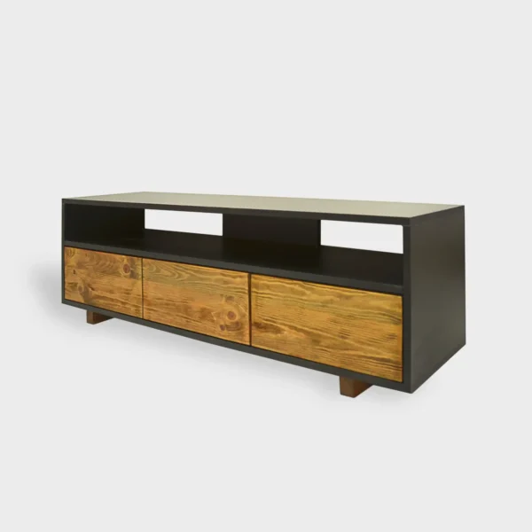 Modern wooden TV cabinet with drawers NESCA I