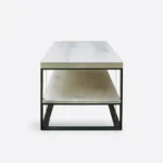 Industrialna ława dębowa do salonu IBSEN