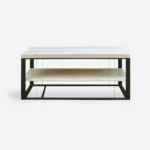 Industrialna ława dębowa do salonu IBSEN