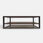 Industrialna ława dębowa do salonu IBSEN