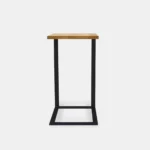 Loft helper table made of solid wood and metal IBSEN