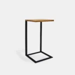 Loft helper table made of solid wood and metal IBSEN