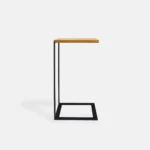 Loft helper table made of solid wood and metal IBSEN