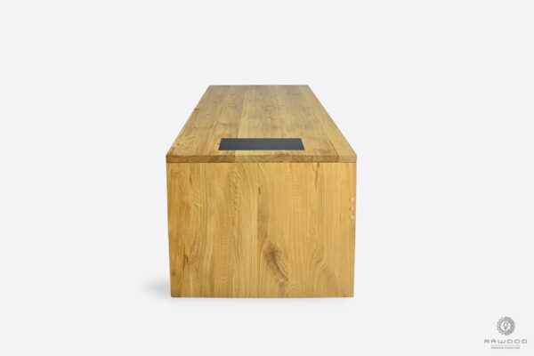 Massive oak desk of solid wood to room MOCCA