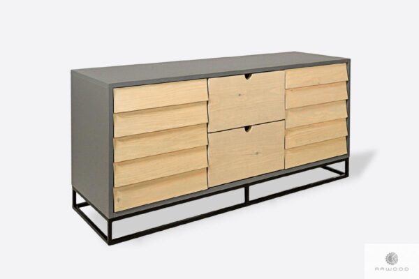 Modern wooden dresser with drawers to living room ADEO I
