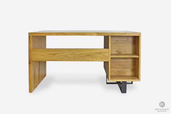 Modern oak desk open space to office for order MOCCA