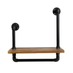 Półka ścienna w stylu industrialnym do salonu, kuchni , pokoju DENAR