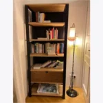 regał COLIN industrialny dębowy (2)