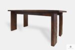 Massive dining table of solid wood to dining room WERD