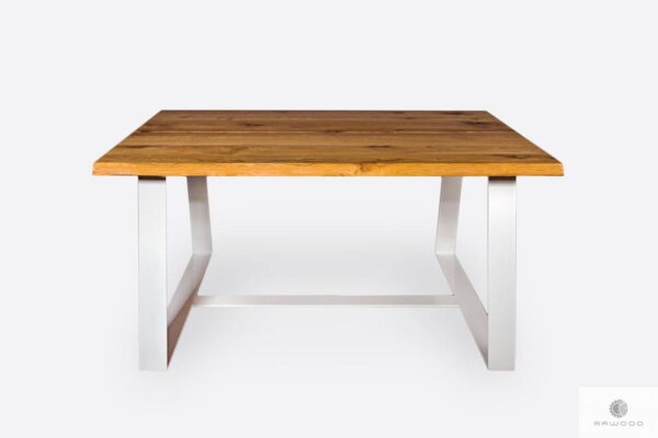 Table of oak wood logs to dining room kitchen MERGE