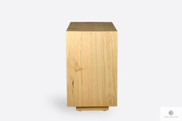 Bedside table of solid wood for size for room IKSJA