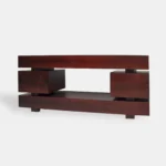 TV cabinet under industrial style TV with drawers