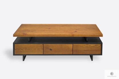 Industrial TV cabinet with drawers for size to living room NESCA II