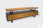 TV cabinet on metal legs with drawers to living room NESCA II