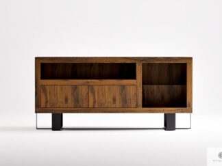 Cabinet under TV of oak solid wood to living room MOCCA
