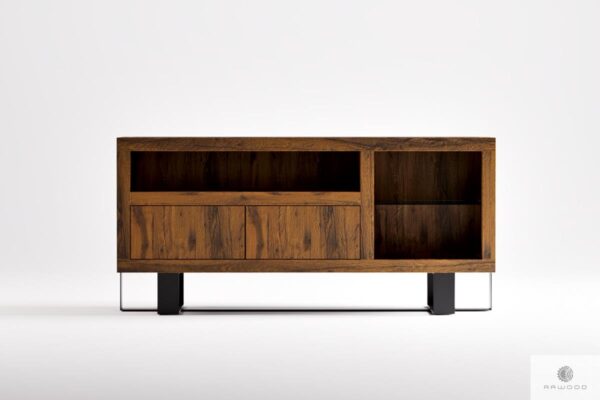 Cabinet under TV of oak solid wood to living room MOCCA