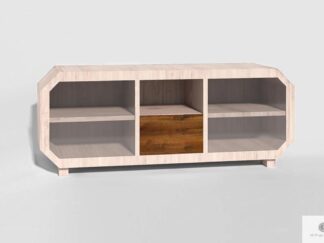 TV cabinet of solid wood to living room OMNIS