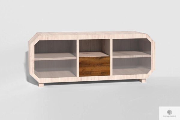 TV cabinet of oak wood to living room OMNIS