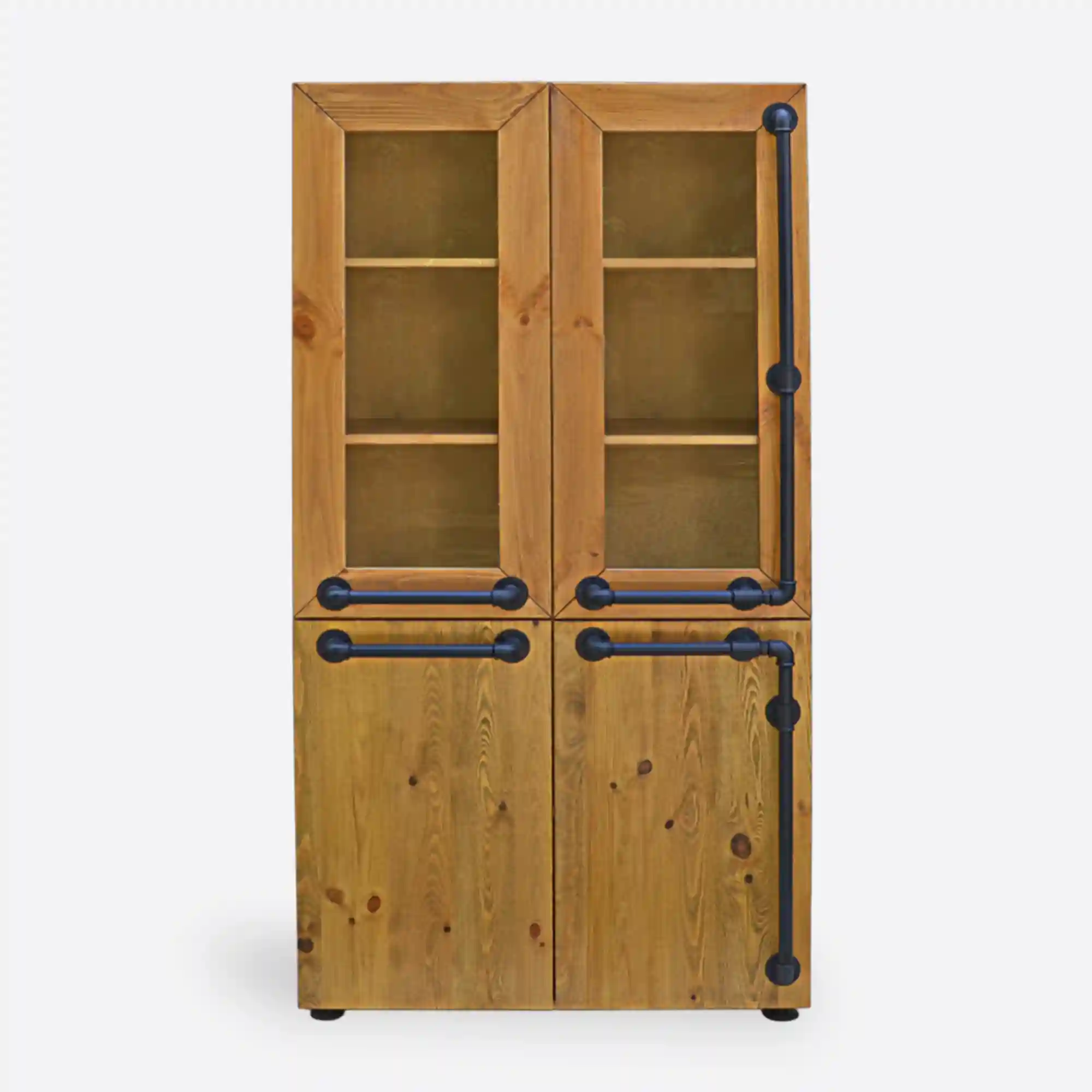 witryna sosnowa w stylu loft DENAR (8)(1) Sosnowa witryna w stylu industrialnym DENAR