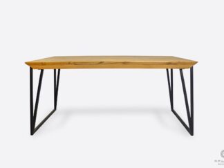 Elegant oak table to dining room living room ARES