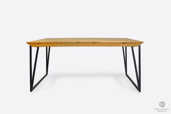 Elegant oak table to dining room living room ARES
