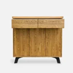 Industrialna komoda dębowa z szufladami VITA olej dąb antyczny (6)