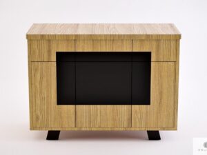 Industrial oak dresser with drawers to bedroom living room VITA