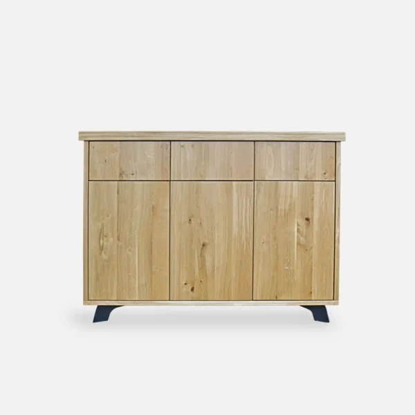 Oak chest of drawers without glass insert VITA