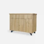 Oak chest of drawers without glass insert VITA