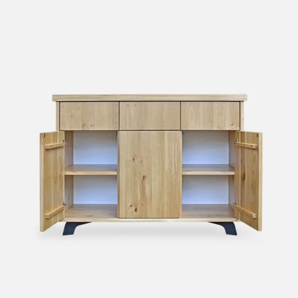 Oak chest of drawers without glass insert VITA
