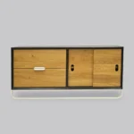Wooden TV cabinet for living room DENIS